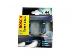 Набор галогеновых ламп Bosch H4 Xenon Silver
